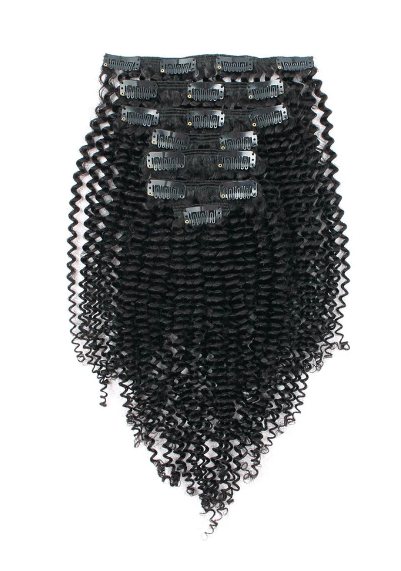 Kinky Curl PUClips (Used in photo shoot)